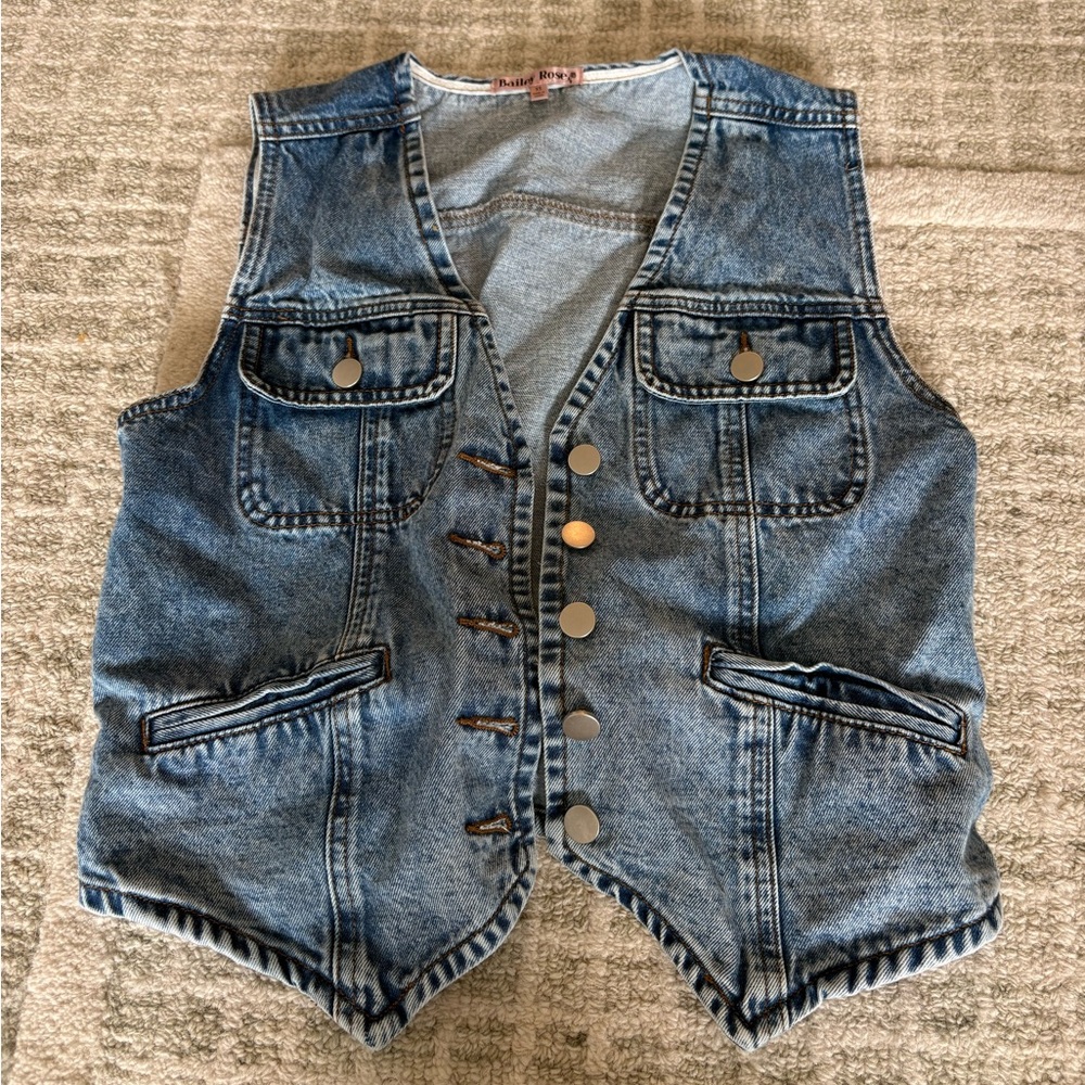Bailey Rose denim vest